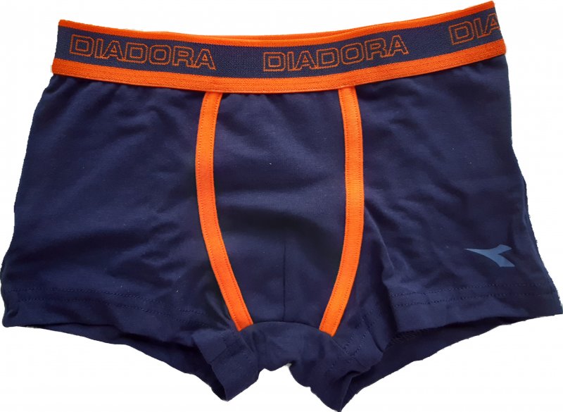 Diadora boxerky chlapecké junior 131 oranžové | Vermali.cz